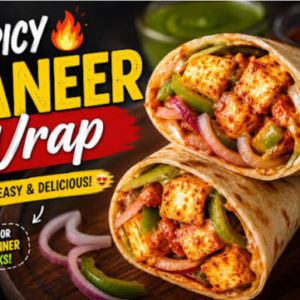 Spicy Paneer Wrap
