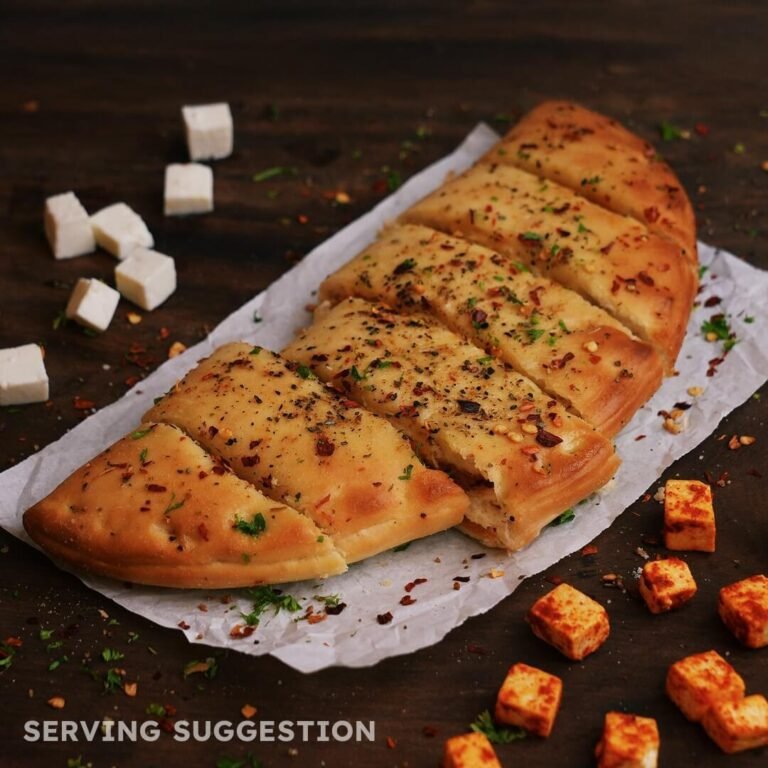 Paneer Stuff Garlic Bread