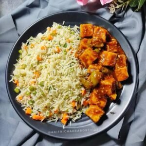 Cheese Chili + Fried Rice